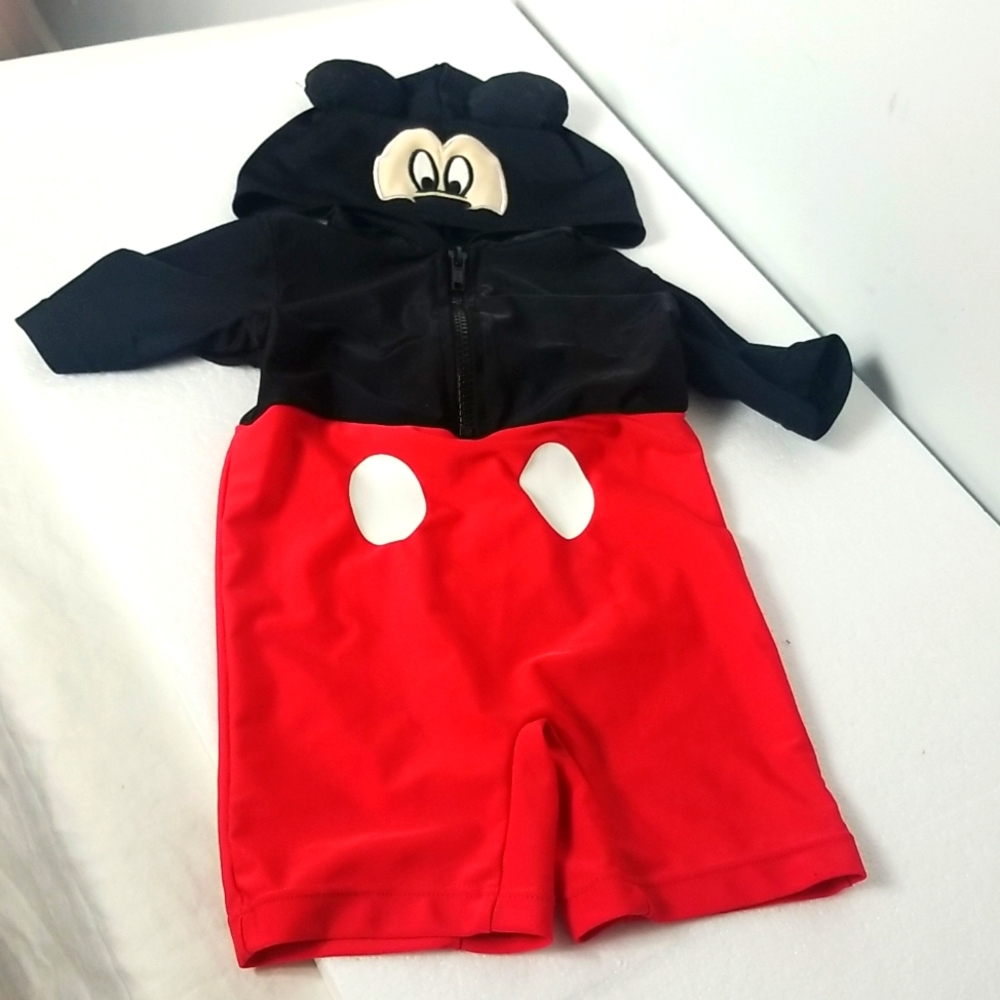 DISNEY BABY MICKEY COSTUME SIZE 12  TODDLER